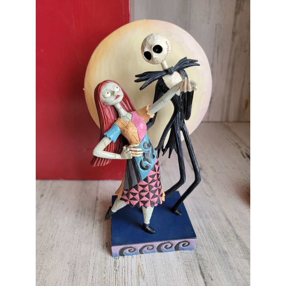 Jim shore NEW 6008992 moonlight dance Jack Sally nightmare‎ before Xmas